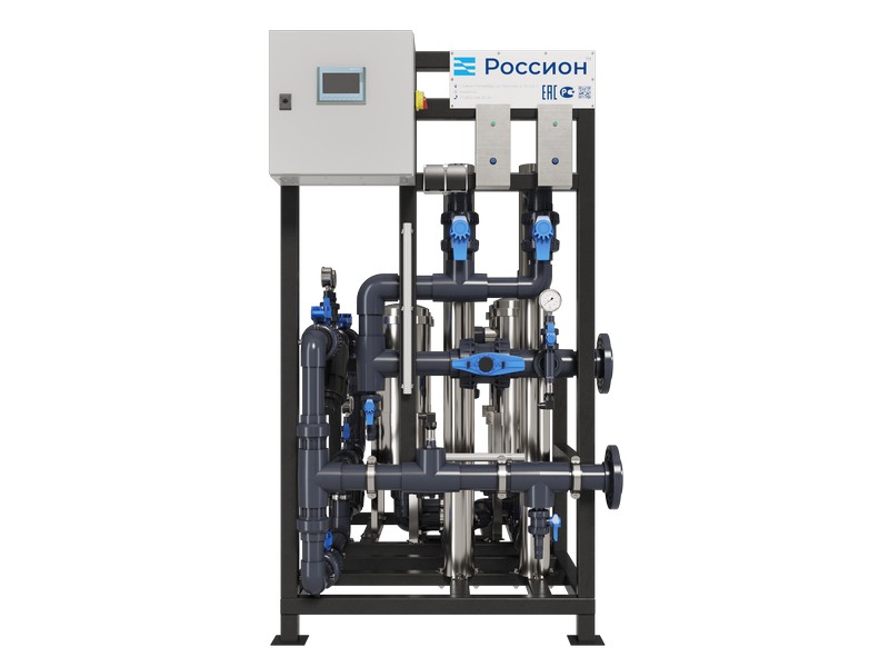 Установка механической очистки воды с УФ-обеззараживанием Россион MF4.UV2